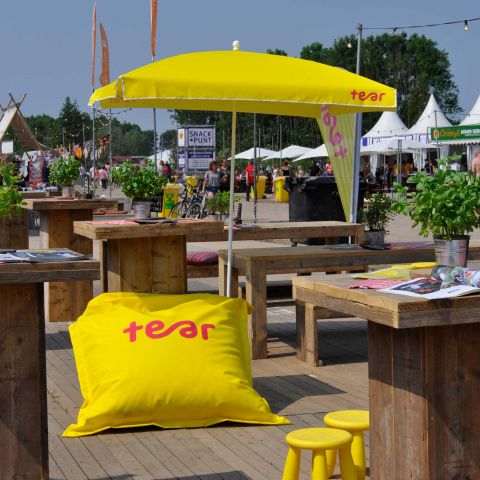 Bestel nu weersbestendige Parasols met eigen uniek ontwerp